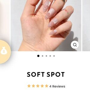 💕Nail Reformation heart 30pc Press-On Nails Set